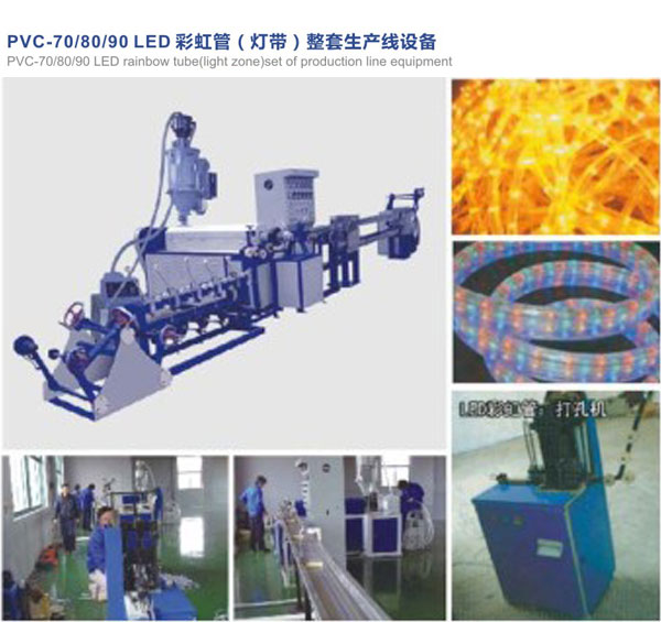 LED彩虹管擠出機(jī)、LED燈帶押出機(jī)